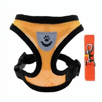 Harnais anti-traction pour chien et laisse pour la promenade, gilet de poitrine rembourré anti-étranglement pour chien et chat, direct usine