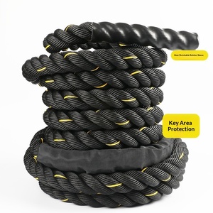 Cuerda de Batalla de Nailon Resistente FRS con Funda Protectora, Alta Elasticidad, No Tóxica, Longitud Ajustable, para Entrenamiento Físico - Product Image 2