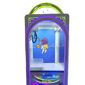 Machine de jeu cadeau à pièces Clips d'espace Super Cut Big Toy Crane Claw Machine à vendre Indoor Game Center Arcade - Product Image 5