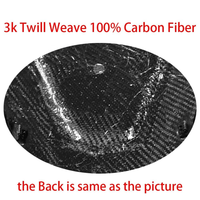 Garde-boue avant en fibre de carbone véritable Lavitin 3k, tissage sergé, pour Kawasaki Z900 2017-2026, accessoires de carénage brillant avec logo personnalisé