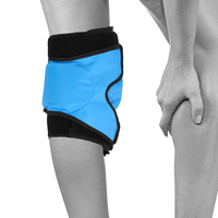 Gel réutilisable Cold Pack Wrap Hot Cold Compress Ice Gel Brace pour soulager la douleur au genou
