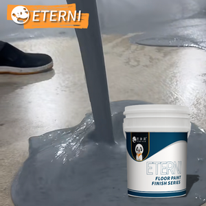 Revêtement de sol époxy sans solvant, durable et esthétique, pour usine de peinture, approvisionnement direct pour sols époxy autonivelants ETERNI - Product Image 1