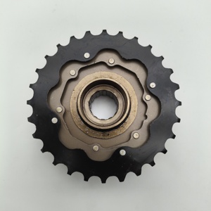 Pignon de vélo SHUNFENG SF2504, grand, noir, à filetage, 7 vitesses, indexable, durable, pour <span class=keywords><strong>VTT</strong></span>, pièces de rechange, roue libre - Product Image 3