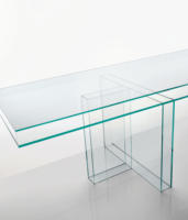 Cubierta de Mesa Redonda Moderna de Vidrio Templado de Alta Calidad