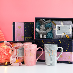 ชุดของขวัญ<span class=keywords><strong>อวยพร</strong></span>วันแม่ถ้วยเซรามิกขนาดใหญ่ช้อนผ้าเช็ดตัวตุ๊กตากระต่ายขนาดเล็กสำหรับนักเรียนหญิงหรือพนัก<span class=keywords><strong>งาน</strong></span>ที่ทำงานในสำนักงาน - Product Image 5