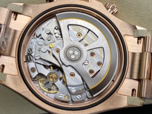 Reloj de Alta Calidad, Resistente al Agua, 40 mm, Fábrica ARF, Acero 904L, Movimiento 4131, Cronógrafo, Oro Rosa, Panda Diver - Product Image 4