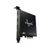 Tarjeta de Captura de Video AVMATRIX VC42 HD de 4 Canales PCIe para HDMI para Juegos de PC, Cámara Digital, Transmisión en Vivo con Formato MP4