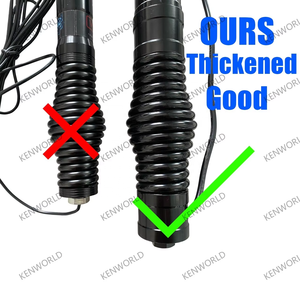 Antena Móvil Todoterreno 4x4 VHF UHF V/U 4G de Látigo de Fibra de Vidrio con Resorte de Alta Resistencia VHF o UHF 477MHz para Automóvil Offroad CB - Product Image 4