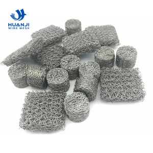 Compressed Knitted <b>Wire</b> <b>Mesh</b> 0.15 0.12 0.1mm Nickel/Stainless Steel Compressed Knitted <b>Wire</b> <b>Mesh</b> - Product Image 5