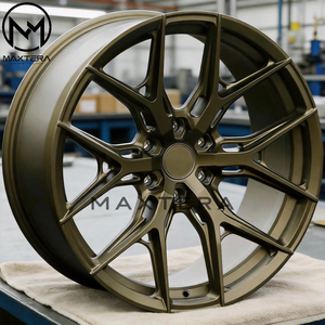 Jantes tout-terrain personnalisées forgées Maxtera de style HF6-4 pour <span class=keywords><strong>Ford</strong></span> F150 RAM1500 TRX GMC Silverado1500 <span class=keywords><strong>Sierra</strong></span> 1500 Escalade, jantes en alliage - Product Image 4