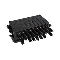 Boîtier de distribution de fibre optique 16 cœurs SC préconnecté, étanche IP65 pour extérieur, boîtier CTO FTTH avec splitter PLC 4G 2 en 8 ABS