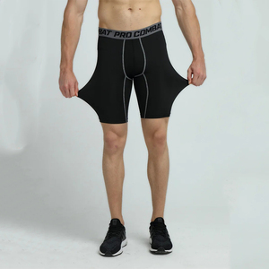 पुरुषों की संपीड़न शॉर्ट्स प्रो साइकिलें 4 वे इलास्टिक संपीड़न शॉर्ट्स चड्डी - Product Image 6