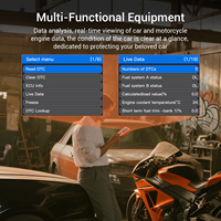 Escáner OBD2 TopDiag M60 2 en 1, Herramienta de Diagnóstico para Auto y Moto, Lector de Códigos de Error del Motor, Reinicio de ECU, Prueba de Batería