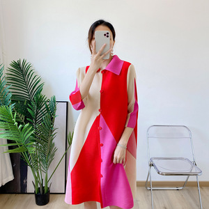 Miyake จีบใหม่เสื้อผู้หญิงกระโปรงและชุดกระโปรงแอฟริกัน - Product Image 2