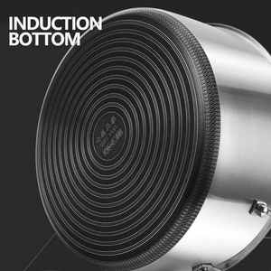 Chất Lượng Cao Dày Tổ Ong Etch Không Dính Súp Nồi Soong Hộ Gia Đình Đồ Nấu Nướng 304 Thép Không Gỉ Nồi Với Glass Nắp - Product Image 6