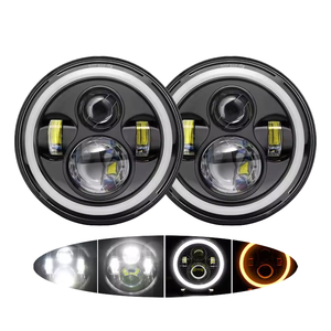 <span class=keywords><strong>7</strong></span>-дюймовая светодиодная фара H4 - Product Image 1
