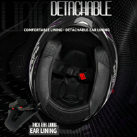 Vente directe d'usine, casques de moto, casques de moto en matériau ABS, casques intégraux modulables