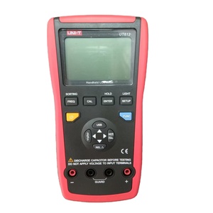UNI-T UT612 Pont numérique LCR portable Testeur de capacité 2000H 20mF 200M L/<span class=keywords><strong>C</strong></span>/<span class=keywords><strong>R</strong></span>/DCR/Q/D/ESR Maintien des données Vérification automatique LCR - Product Image 1