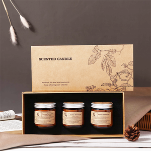 Vela <span class=keywords><strong>de</strong></span> soja perfumada <span class=keywords><strong>de</strong></span> aceite esencial <span class=keywords><strong>de</strong></span> fruta personalizada, juegos <span class=keywords><strong>de</strong></span> regalo - Product Image 4