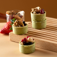 Meilleur prix d'usine, vente en gros de coques de tartelettes au chocolat, stockage à température ambiante, OEM/ODM, fournisseur d'exportation de desserts et de sucreries pour boulangeries