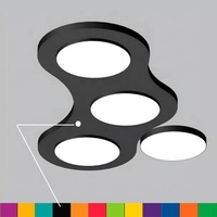 Lampu Plafon Kombinasi Modular Cloud Flow