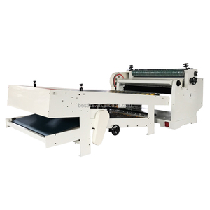 Máquina laminadora y apiladora de cartón corrugado de 2 capas, maquinaria de corte de láminas de papel - Product Image 2