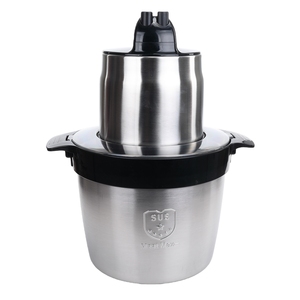 Robot culinaire 6L, hachoir à viande, hachoir à légumes, broyeur électrique commercial et domestique, machine à Fufu, pétrin, pilon à igname et taro - Product Image 3