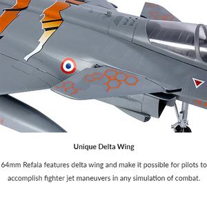 Reflex V3 équipé FMS 64mm Rafale <span class=keywords><strong>EDF</strong></span> Jet PNP modèle de vol de précision RC Jet Fighter Dassault Design Tiger Meet - Product Image 3