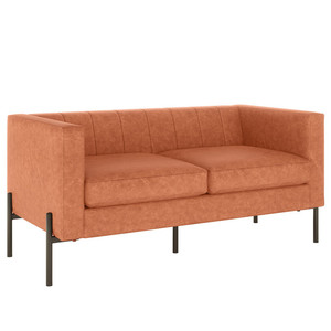 Fournisseur en gros de fauteuils en velours modernes personnalisables, canapé <span class=keywords><strong>2</strong></span> <span class=keywords><strong>places</strong></span> pour les espaces de vie, décoration intérieure - Product Image 3