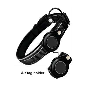 Luxuriöses Nylon-Hundehalsband mit <span class=keywords><strong>GPS</strong></span> und Reflektierendem Design sowie Bändern - Mobiltelefon-Tracking Schutzhülle - Product Image 1