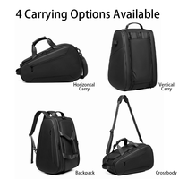 Sac à dos multifonctionnel grande capacité, étanche, avec bandoulière, pour pickleball, sport, voyage, extérieur et usage quotidien