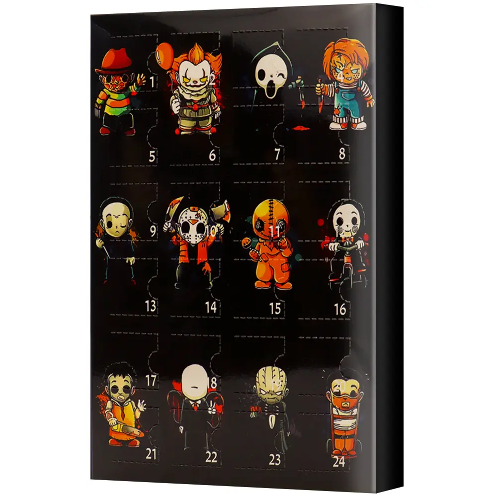 Caja de figura DE ACCIÓN DE Anime personalizada OEM/ODM caja misteriosa de embalaje de regalo de juguete ciego para Halloween