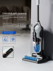 Nettoyeur <span class=keywords><strong>de</strong></span> <span class=keywords><strong>sol</strong></span> intelligent <span class=keywords><strong>sans</strong></span> <span class=keywords><strong>fil</strong></span> pour l'extérieur et la maison, filtre HEPA, moteur <span class=keywords><strong>sans</strong></span> balais, aspiration automatique <span class=keywords><strong>de</strong></span> type poussoir, lavage humide/sec - Product Image 2