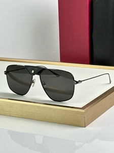 2025 nouvelle marque concepteur Double pont en <span class=keywords><strong>cuir</strong></span> garni Aviation lunettes de soleil femmes hommes alliage cadre pilote lunettes de soleil - Product Image 5