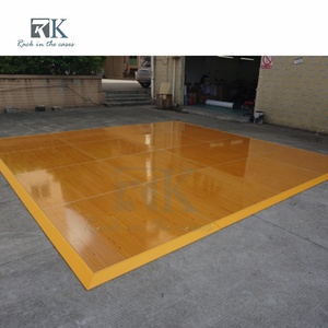 RK Wooden Grain Dance Floor Panel with Aluminum <b>edge</b> for Wedding Decoration - Product Image 5