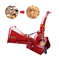 Cippatrice per Legno PTO Resistente per Uso Agricolo su Trattore