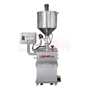 Automatic Viscous Hot Candle Heating Filling Machine Thick Paste Hair Wax Making Machine For Hair Wax Filling Production Line