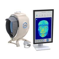 Analizador Facial de Piel con IA, Detección Automática de Pigmentación, Tecnología de Imagen de 10 Espectros, 21.5 Pulgadas, Oficial JLM M8 US