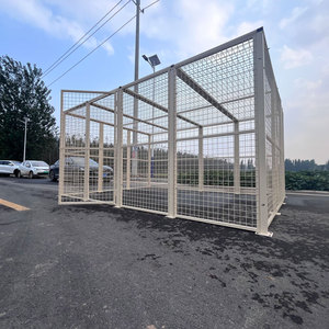 Grande cage en treillis métallique, galvanisée à chaud, résistante aux UV, anti-décoloration, facile à assembler, directement de l'usine chinoise - Product Image 6