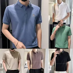 Chinese supplier clothes for men online zipper collar zip neck polo shirt zip polo cotton jersey polo shirts cotton combed