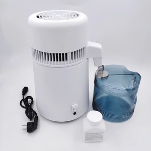 Destilador de <span class=keywords><strong>Agua</strong></span> Eléctrico XIEJIAN para Uso Doméstico y Clínico, 4L, Plástico Blanco, Generador de <span class=keywords><strong>Agua</strong></span> <span class=keywords><strong>Destilada</strong></span>, Certificado CE, 1 Salida (Oral/Uñas) - Product Image 1
