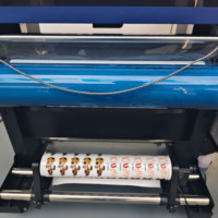 Nueva Impresora UV DTF Todo en Uno Easy Color I3200 de 60 cm para Laminadora de Rodillos, Etiquetas Adhesivas, Impresión de Tinta