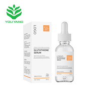 Sérum au glutathion végétalien sur mesure en gros : éclaircit le teint, réduit le teint terne et combat le vieillissement