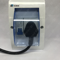 Boîtier de distribution d'alimentation pour interrupteur MCB à montage en surface, résistant au feu 650C, protection IP65 LWHA, 4-24 modules, usage domestique