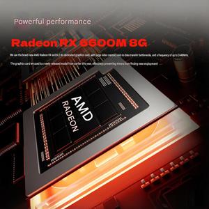 Nueva Mini PC para Juegos AMD Ryzen 7 7435HS con Gráficos Dedicados AMD <span class=keywords><strong>Radeon</strong></span> RX <span class=keywords><strong>6600M</strong></span>, Windows 11, DDR5, SSD, GDDR6 - Product Image 3