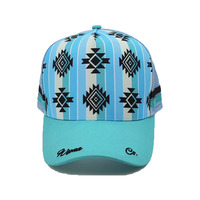 Gorras deportivas con sello bordado 3D de alta calidad, rayas laterales, 5 paneles, Unisex, perfil alto, gorras de camionero en blanco, venta al por mayor