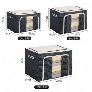 Bathbathroom Dining Living Room <b>Waterproof</b> Transparent Home Furniture Bedroom Modern Design Office <b>Storage</b> Foldable Fabric <b>Box</b> - Product Image 5