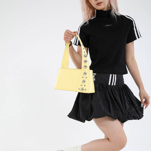 Mới của Hàn Quốc thời trang đơn giản túi xách độc đáo Studded túi nhỏ phụ nữ vai nách túi hợp thời trang bán buôn - Product Image 4