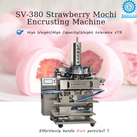Machine industrielle japonaise LONGYU SV-380T pour la production de Daifuku et de Mochi glacés avec système automatique d'enrobage et d'agencement
