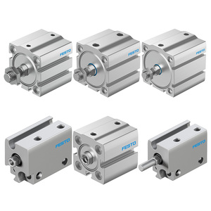 กระบอกลมนิวแมติกขนาดกะทัดรัด รุ่น ADN-S ซีรีส์ FESTO ประหยัดพื้นที่ ระยะชักสั้น รุ่น ADN-S-32-5-10-15-20-30-40-50-I-P-A - Product Image 1